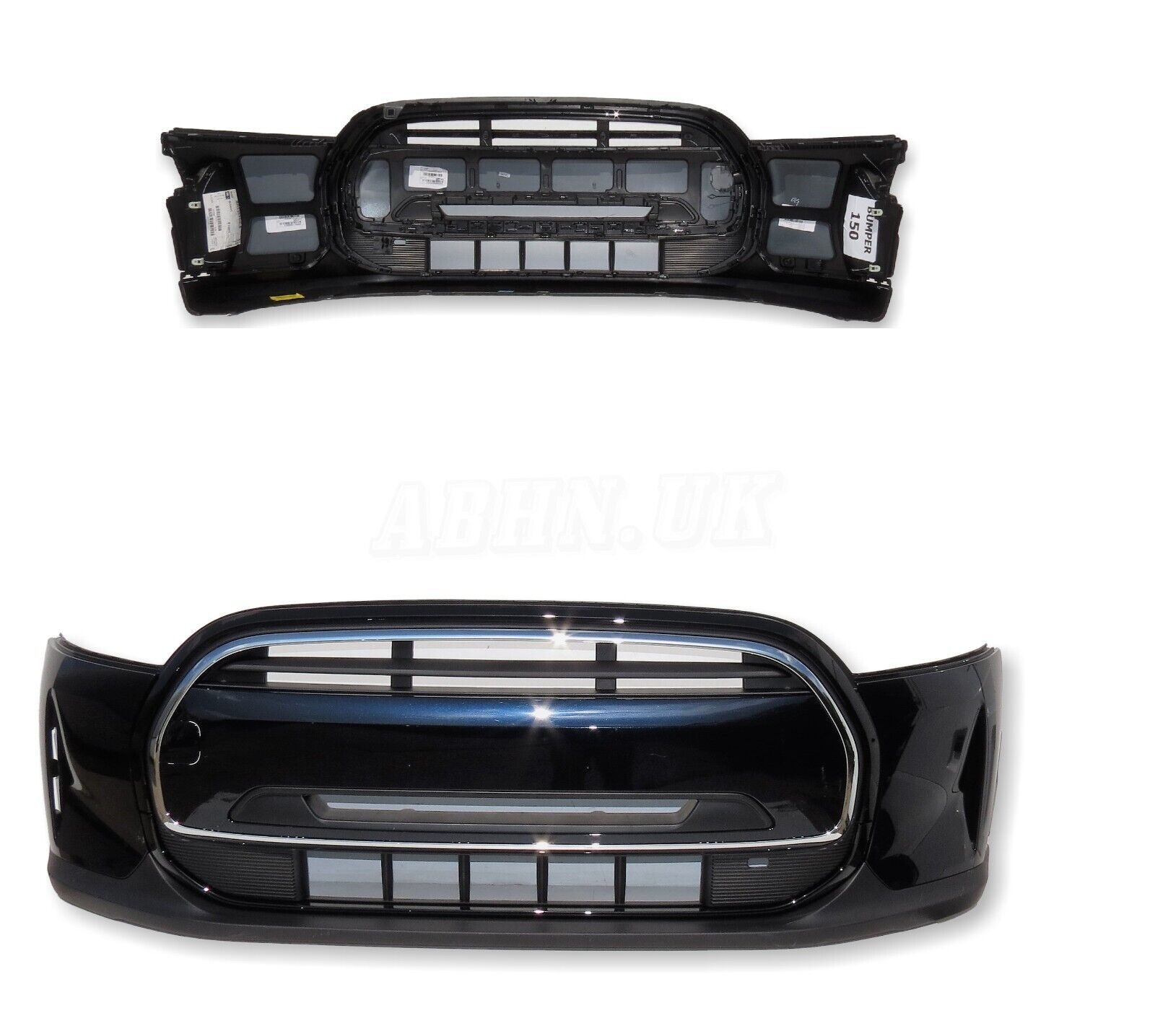 Mini Cooper Classic Exclusive F56 LCi2 Front Bumper No PDC Tow Eye Enigmatic Blk Main Image Mini Cooper Classic Exclusive F56 LCi2 Front Bumper No PDC Tow Eye Enigmatic Blk - Image 1