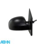Hyundai Getz TB (2002-2005) Right Side Manual Adjustable Door Mirror Matte Black