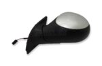 Citroen C3 MK1 (2002-2008) 5-Door Left Side Electric Door Mirror Silver 3-Wires