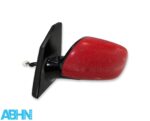 Toyota Corolla E12 (01 - 04) Left Side Electric Wing Mirror Red / Paint Not Good