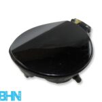 VW Golf 6 MK6 (2009-2013) Hatchback Fuel Flap Cover 5K6809857 Black-2/ Jet Black