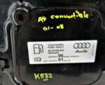 Audi A4 8H7 B6 (02-09) Convertible Fill-In Fuel Flap Cover 8H0809905 Black-2 Jet - Image 4