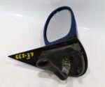 Fiat Seicento 187 (1998- 2010) Right Side Manual Adjustable Door Mirror Met Blue - Image 13