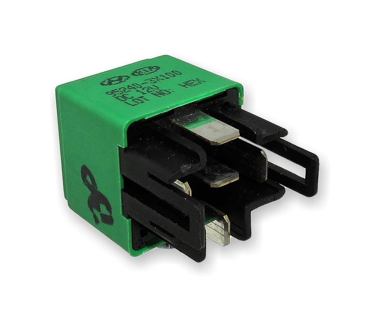 Genuine Hyundai i30 iX35 Elantra 5-Blade Green Relay (Module) 95240-3X100 12V Main Image Genuine Hyundai i30 iX35 Elantra 5-Blade Green Relay (Module) 95240-3X100 12V - Image 1