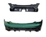 Mini Cooper JCW F56 LCi2 Rear Complete Bumper BRG-IV 4 PDC Hole Tow Eye Fog