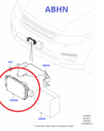 KY329G768AH Range Rover Sport L494 Cruise Control Distance Radar Sensor LR135905 - Image 2