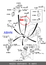Genuine Mazda 323F BJ Premacy Intermit Wiper Control Module Relay GE4T66810 12V - Image 5