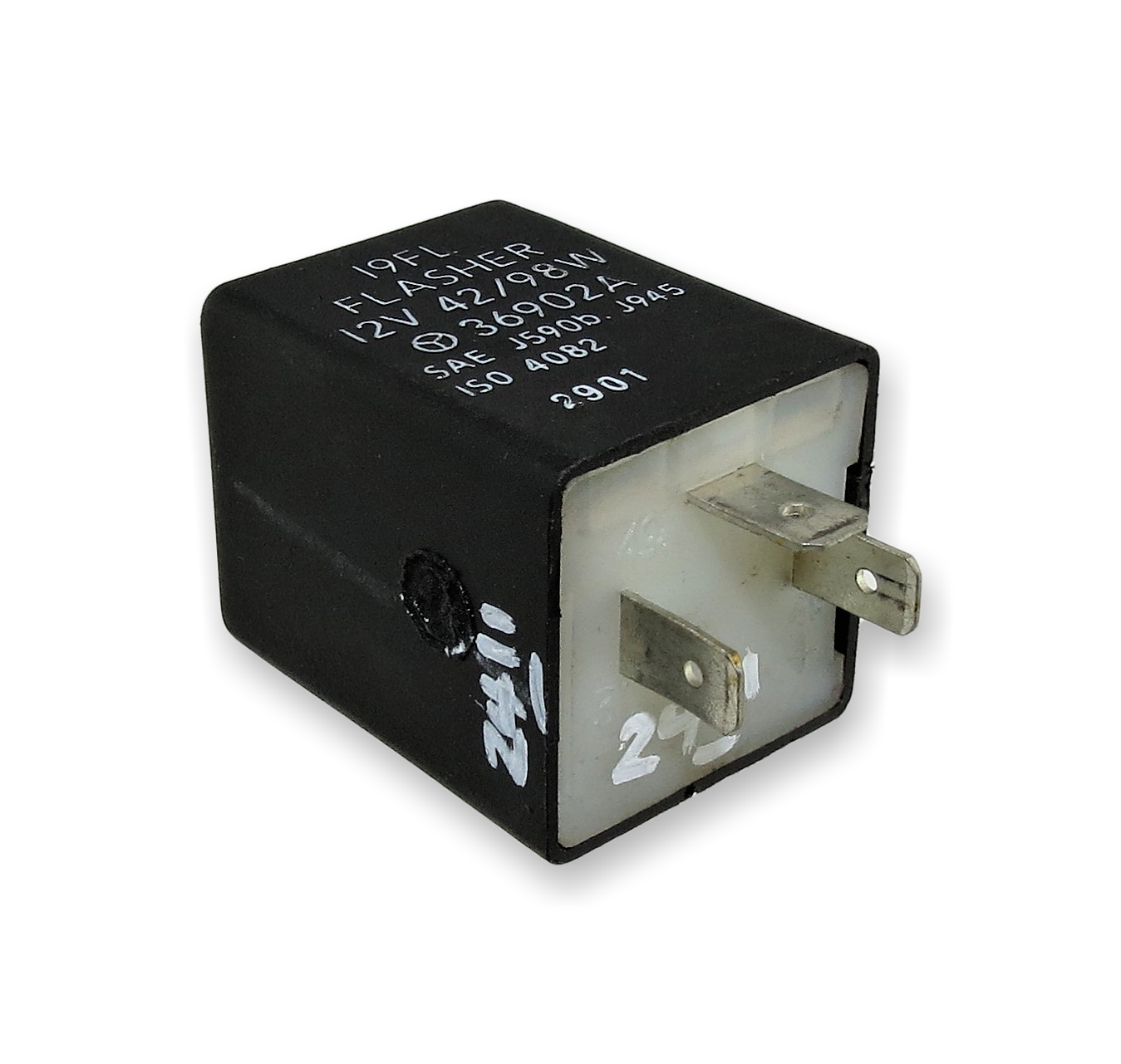 Genuine Proton Wira 3-Blade Turn Signal Flasher Relay 19FL PW500081 73006 Lucas Main Image Genuine Proton Wira 3-Blade Turn Signal Flasher Relay 19FL PW500081 73006 Lucas - Image 1