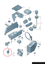 Genuine VW Seat 4-Blade Heated Windscreen Relay 3B0951253 V23136-J1006-X056 SN7 - Image 4