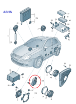 Genuine VW Golf Mk5 03-09 Frequency Junction 1K0035463D 4Ω 6AH Kw01/04-03 Philip - Image 3