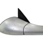 Vauxhall Opel Vectra-B Facelift 99-02 Right Side Manual Door Mirror Met Silver