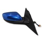 Mazda RX8 RX-8 (2003- 2012) Right Side Electric Heated Door Mirror Metallic Blue
