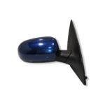 Vauxhall Opel Corsa C (00-06) Right Side Electric Heated Door Mirror Ultra Blue