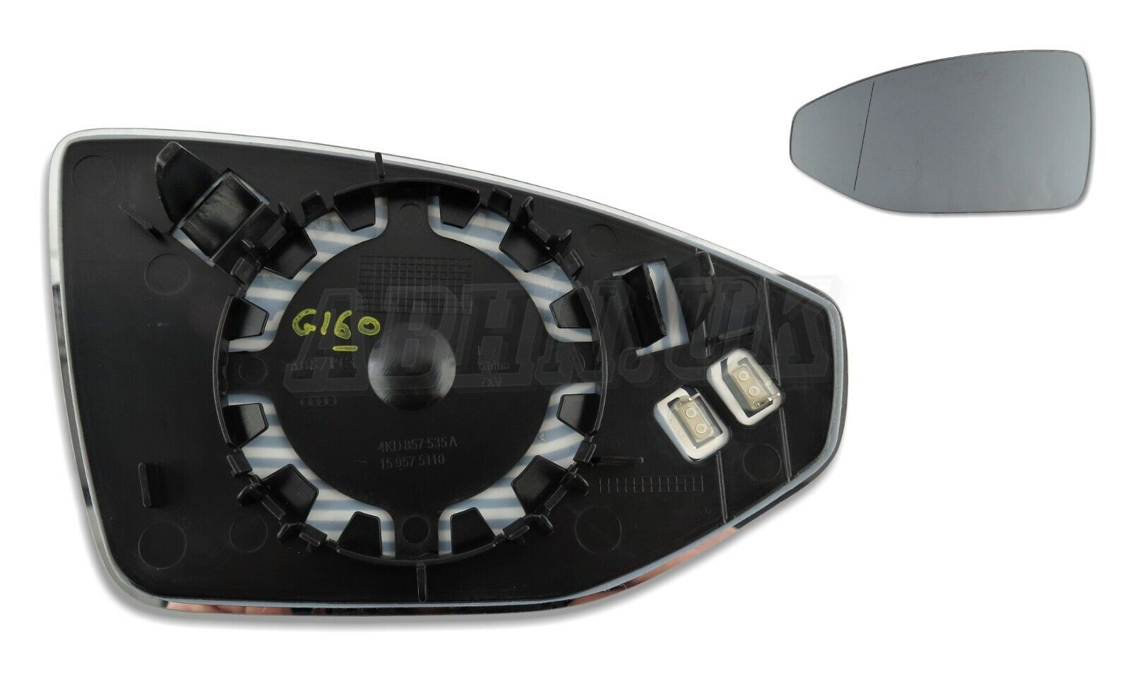 Fits Audi A6 4A2 4A5 C8 (2018-2021) Left Side Standard Heated Door Mirror Glass Main Image Fits Audi A6 4A2 4A5 C8 (2018-2021) Left Side Standard Heated Door Mirror Glass - Image 1