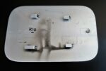 Renault Scenic II MK2 /03-09 Fuel Cover Flap Cover 8200139542 Met Silver D69 - Image 3