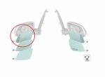 Fits BMW 4-Series F32 F33 F36 /12-19 Left Side Standard Heated Door Mirror Glass - Image 4
