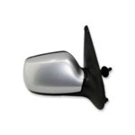 Mazda 2 DY MK1 (03-07) Right Side Manual Door Mirror 3M71-17E714-CD Met Silver