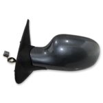 Nissan Micra K12 Mk3 (2002- 2008) Left Side Electric Door Mirror Metallic Grey