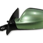 Peugeot 307 SW & Hatch (00-08) Left Side Electric Heated Wing Mirror Light Green
