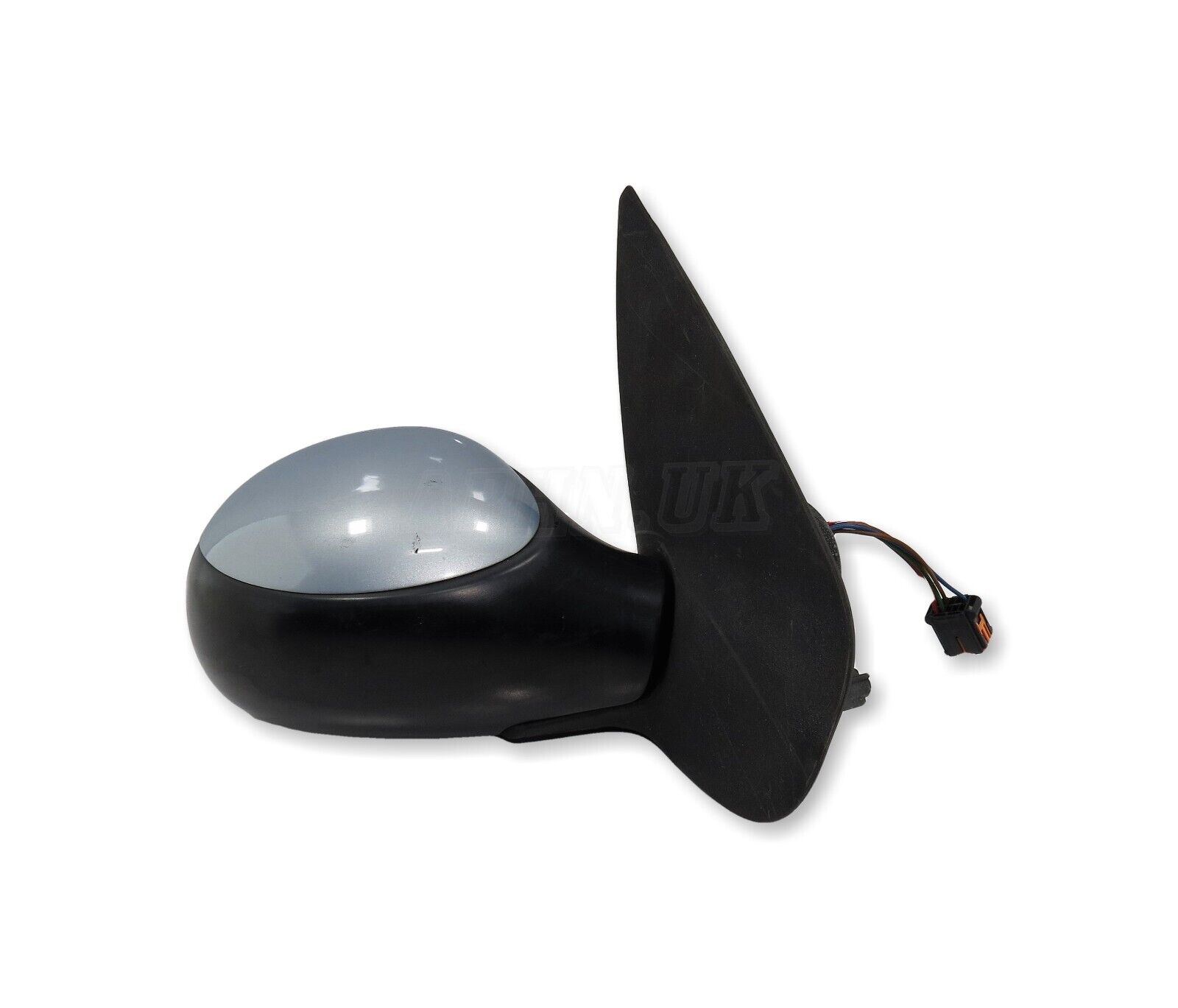 Peugeot 206 (04-09) Right Side Electric Door Mirror Met Silver-Grey 96480961XT Main Image Peugeot 206 (04-09) Right Side Electric Door Mirror Met Silver-Grey 96480961XT - Image 1