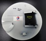 Peugeot 208 CA CC (2012-2019) Fill-In Fuel Flap Cover 9673905980 White - Image 2