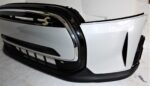 Mini Cooper One S F56 LCi2 Genuine Front Bumper No PDC Tow Eye White Silver - Image 7
