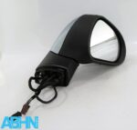 Peugeot 207 SW CC /07-13 Right Side Power Folding Wing Mirror 96806254XT Silver - Image 2