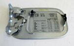 Audi A4 8E5 B6 (01-05) Saloon Fuel Fill-In Flap Cover 8E0809905 Silver Metallic - Image 3