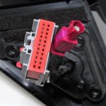 Peugeot 407 (04-10) Saloon (Berline) Fuel Flap Cover 9641154380 Metallic Silver