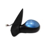 Peugeot 206 & SW (02-04) Left Side Electric Door Mirror 96432628XX Light Blue