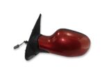 Nissan Micra K12 MK3 (2002-2008) Left Side Electric Door Mirror Metallic Red