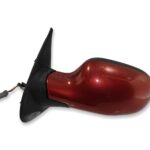 Nissan Micra K12 MK3 (2002-2008) Left Side Electric Door Mirror Metallic Red