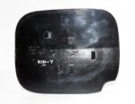 Renault Clio III MK3 (05-13) Fill-In Fuel Flap Cover 8200290088 Metallic Black - Image 2