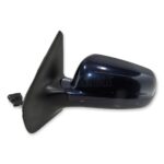 VW Golf-4 MK4 Bora (98-04) Left Side Electric Heated Door Mirror Met Indigo Blue