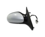 Peugeot 406 Facelift /99-03 Right Side Electric Heated Door Mirror Met Silver