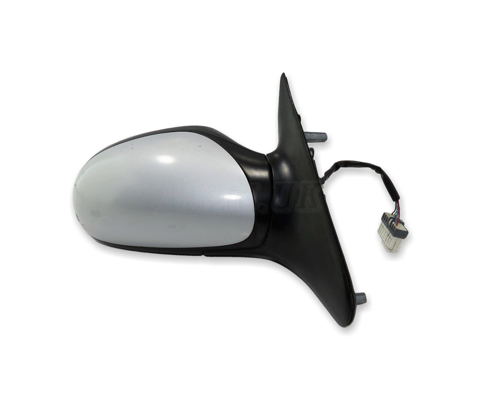 Peugeot 406 Facelift /99-03 Right Side Electric Heated Door Mirror Met Silver Main Image Peugeot 406 Facelift /99-03 Right Side Electric Heated Door Mirror Met Silver - Image 1