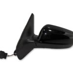 VW Golf-4 MK4 Bora (98-04) Left Side Electric Heated Door Mirror Solid Jet Black
