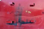Renault Scenic II MK2 /03-09 Fill-In Fuel Flap Cover 8200228509 Flame Red B76 - Image 4