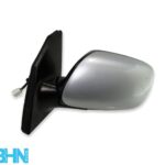 Toyota Corolla E12 (2001- 2004) Left Side Electric Heated Door Mirror Met Silver