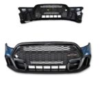 Mini John Cooper Works Short F56 F57 LCi2 Complete Front Bumper Black + Blue