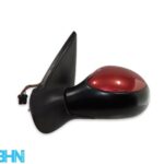 Peugeot 206 CC 206cc Convertible Left Side Electric Door Mirror Metallic Red