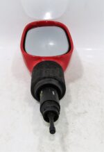 Ford KA Hatchback /1996-2008 Right Side Manual Door Mirror Black K18BC Solid Red - Image 10