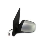 Ford Fiesta-V Facelift (06-08) Left Side Electric Heated Door Mirror Met Silver
