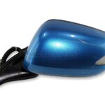 Honda Jazz MK3 (08-14) Left Side Power Folding Wing Mirror 9-Wires Metallic Blue