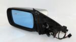 BMW 5-Series E39 95-03 Saloon Estate Left Electric Heated Wing Mirror Met Silver - Image 2