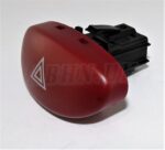 Peugeot 206 CC SW 02-08 Flasher Hazard Warning Switch 9643213777 3-Pin Connector - Image 2