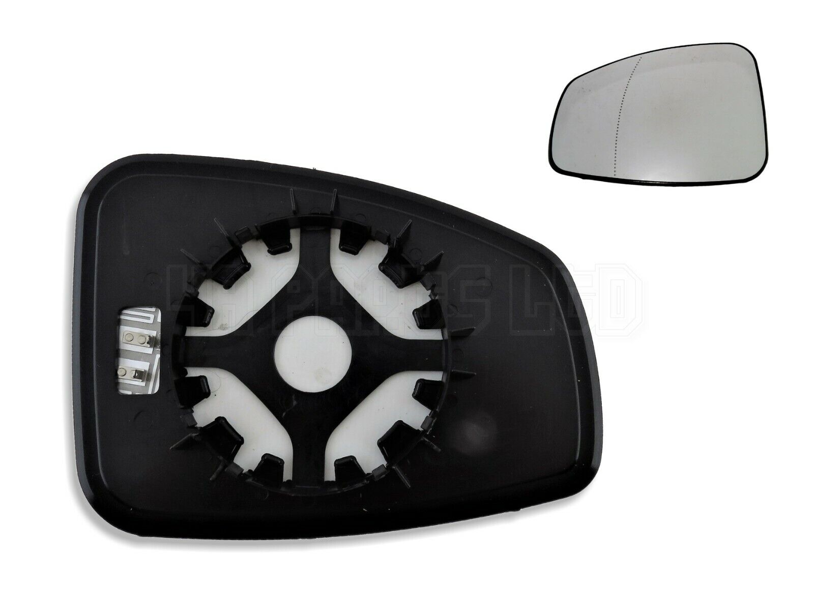 Renault Latitude L70 (2010-2017) Left Side Heated Door Mirror Glass Aspheric Main Image Renault Latitude L70 (2010-2017) Left Side Heated Door Mirror Glass Aspheric - Image 1