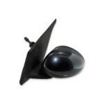 Toyota Aygo Citroen C1 107 Mk1 (05-14) Left Side Manual Wing Mirror Dark Grey