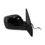 Nissan X-Trail T30 01-07 Right Side Power Folding Door Mirror Solid Black 7-Wire