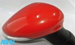 Ford Fiesta (2008-2017) Right Side RHD Door Wing Mirror Manual Fold Orange Red - Image 4